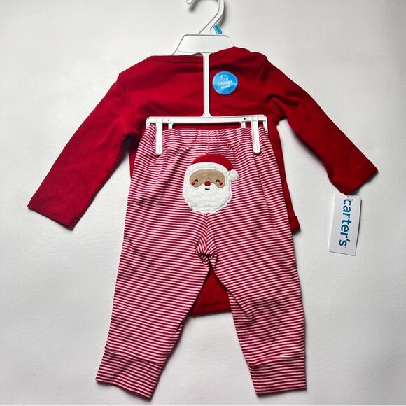 Carter's Baby Matching Holiday My First Christmas  Onesie and Legging Set Sz 6M - Picture 2 of 11